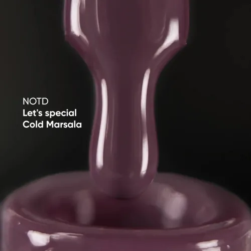 NAILS OF THE DAY Let's special Cold Marsala, 10 ml