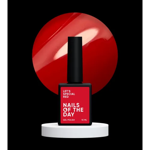 NAILS OF THE DAY Let's special red, 10 ml