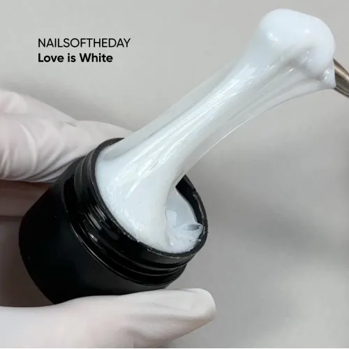 NAILS OF THE DAY Love Is Jelly Gel White, 15 g