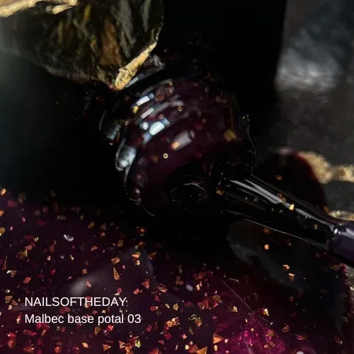 NAILS OF THE DAY Malbec base Potal 03, 10 ml