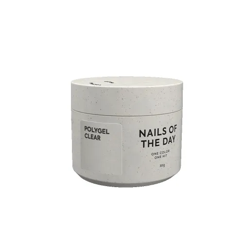 NAILS OF THE DAY Polygel clear, 30 mg