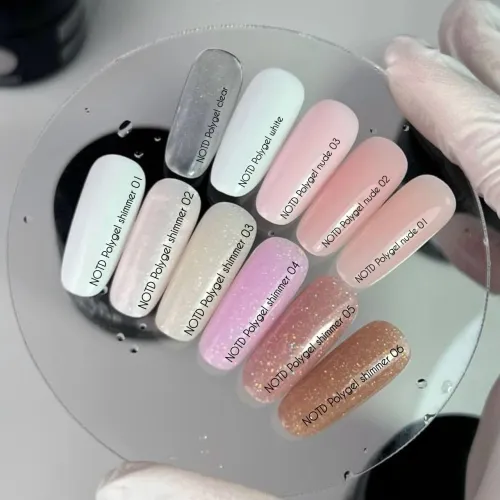 NAILS OF THE DAY Polygel clear, 30 mg