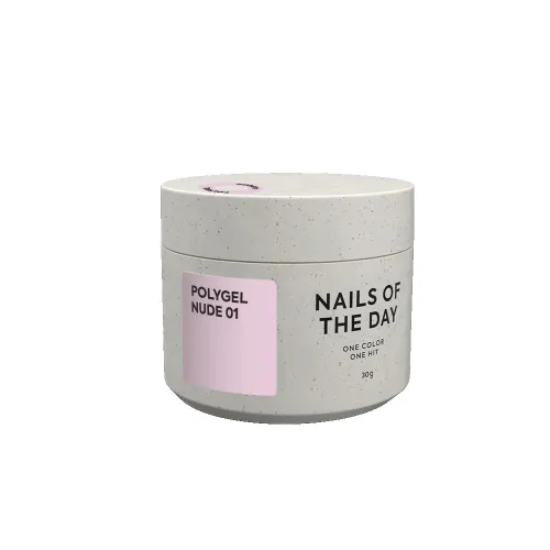 NAILS OF THE DAY Polygel nude 01, 30 mg