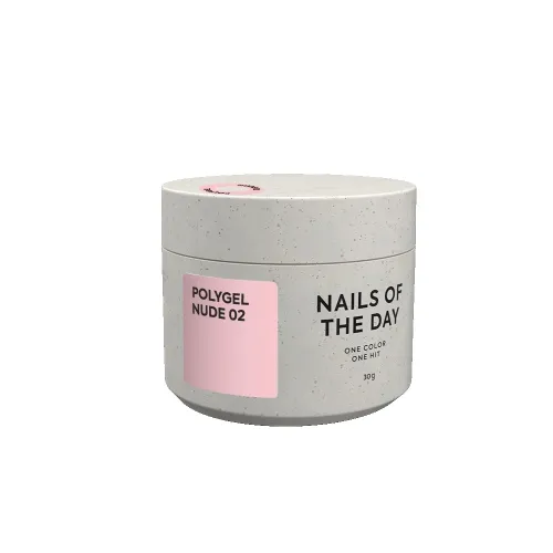 NAILS OF THE DAY Polygel nude 02, 30 mg