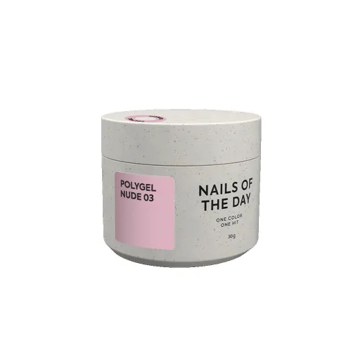NAILS OF THE DAY Polygel nude 03, 30 mg
