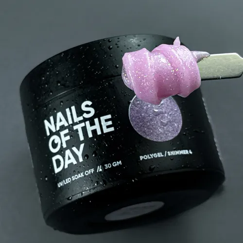 NAILS OF THE DAY Polygel shimmer 04, 30 mg