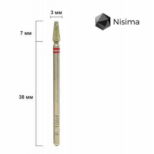 Diamond drill bit Nisima P_105fK