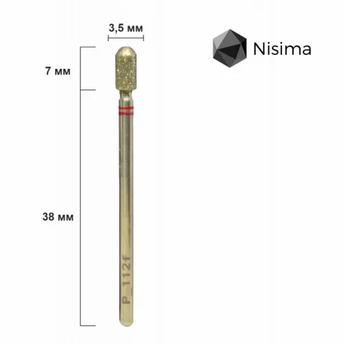 Diamond drill bit Nisima P_112fK