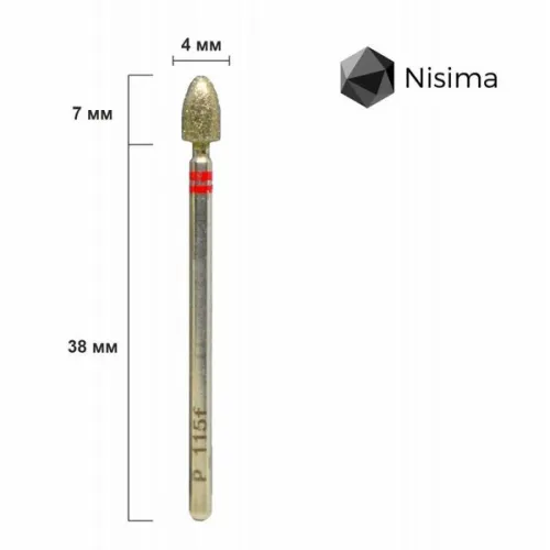 Diamond drill bit Nisima P_115fK
