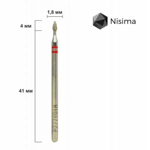 Diamond drill bit Nisima P277f018