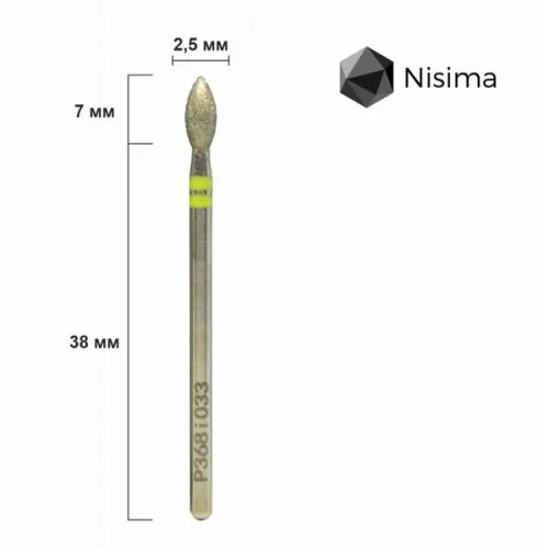 Diamond drill bit Nisima P368i033