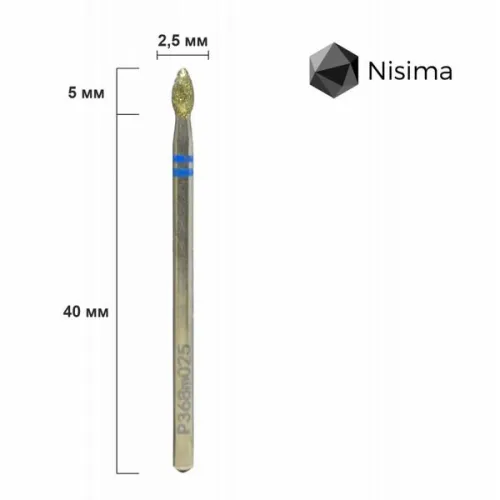 Diamond drill bit Nisima P368m025