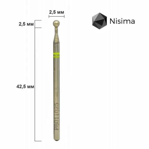 Diamond drill bit Nisima P801i025