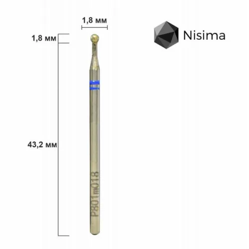 Diamond drill bit Nisima P801m018