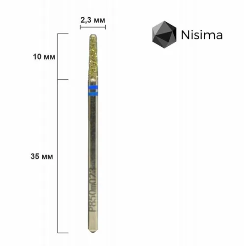 Diamond drill bit Nisima P850m023