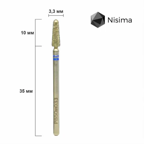Diamond drill bit Nisima P850m033