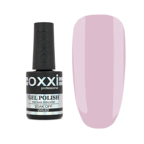 Gel Polish OXXI Professional No. 037 (light lilac pink, enamel) 10 ml.
