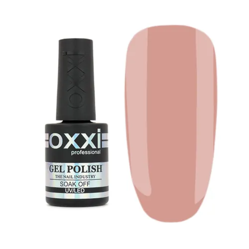 Gel Polish OXXI Professional No. 070 (pale pink-peach, enamel) 10 ml.