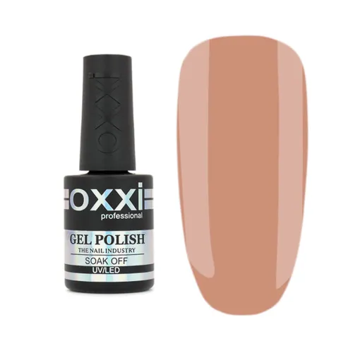 Gel Polish OXXI Professional No. 123 (peach, enamel) 10 ml.