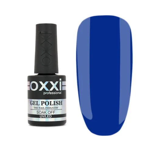 Gel Polish OXXI Professional No. 124 (dark azure, enamel) 10 ml.