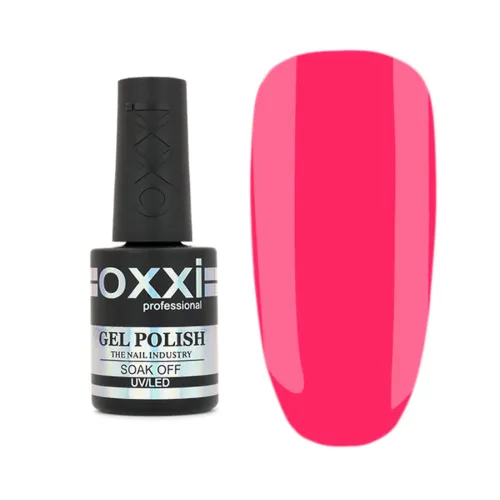 Gel Polish OXXI Professional No. 159 (bright pink, neon) 10 ml.