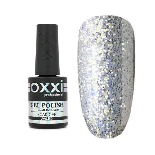 Gel Polish OXXI Professional No. 221 (white gold with a slight blue tint) 10 ml.