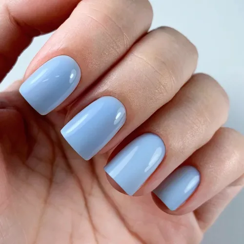 004. UV/LED Strong iron gel PNB, Baby Blue 17 ml.