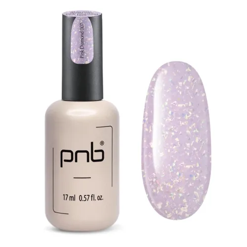 007. UV/LED Strong iron gel PNB, Pink Diamond 17 ml.