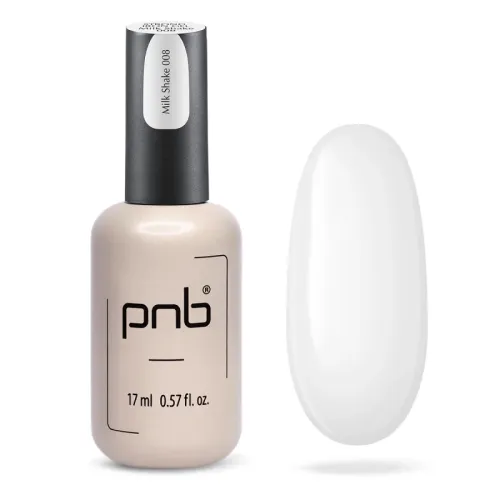 008. UV/LED Strong iron gel PNB, Milk Shake 17 ml.