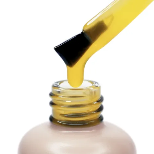 015 UV/LED Strong iron gel PNB, Сrystal Yellow 17 ml.