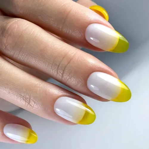015 UV/LED Strong iron gel PNB, Сrystal Yellow 17 ml.
