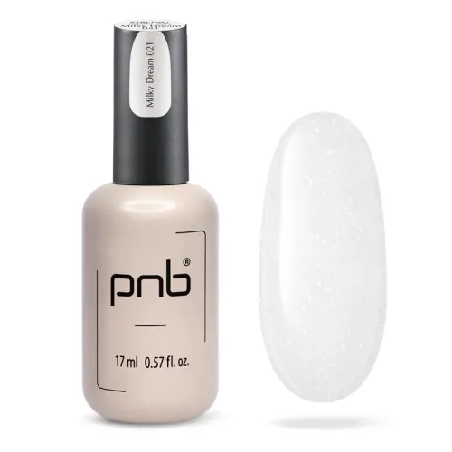021 UV/LED Strong iron gel PNB, Milky Dream 17 ml.