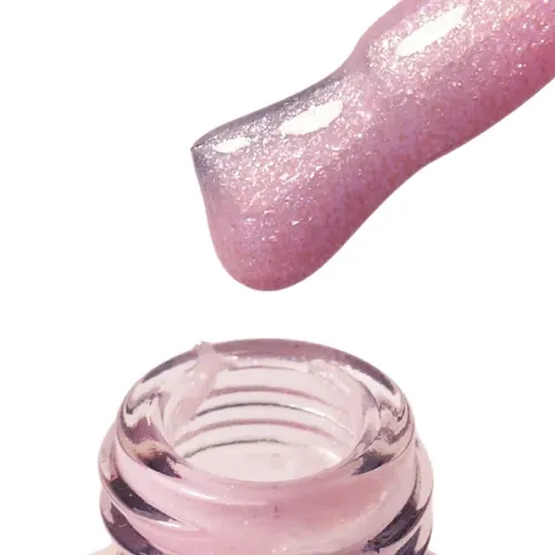 025 UV/LED Strong iron gel PNB, Peach Glow 17 ml.