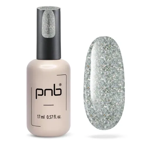 029 UV/LED Strong iron gel PNB, Silver Galaxy 17 ml.