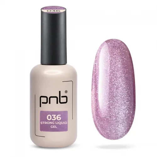 036 UV/LED Strong Liquid gel PNB, Moon Orcid 17 ml.
