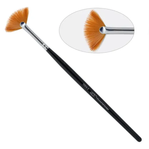 13D. Nail Art Brush Fan 6-s PNB, nylon, 12 mm