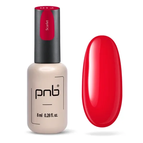 Gel nail polish PNB 012, 8 ml. 