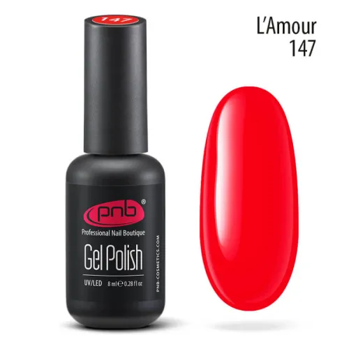 Gel nail polish PNB 147, 8 ml.