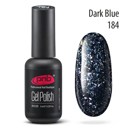 Gel nail polish PNB 184, 8 ml.