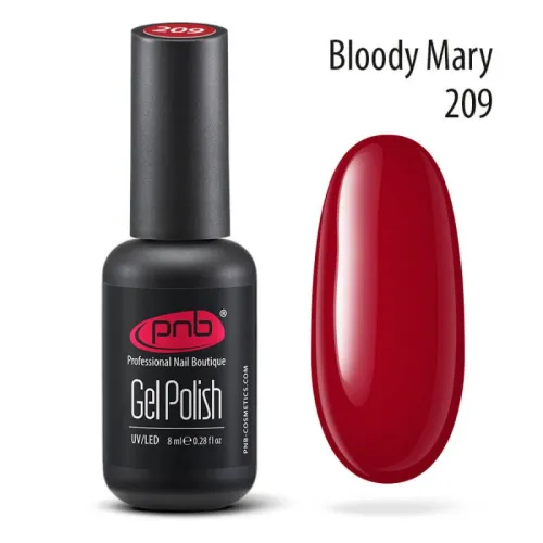 Гель-лак PNB 209/Gel nail polish PNB 209, 8мл