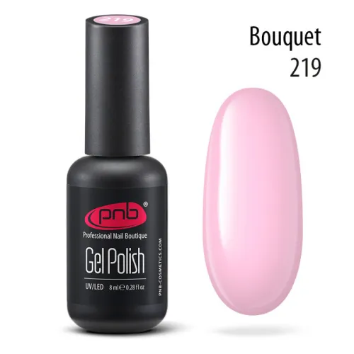Gel nail polish PNB 219, 8 ml.