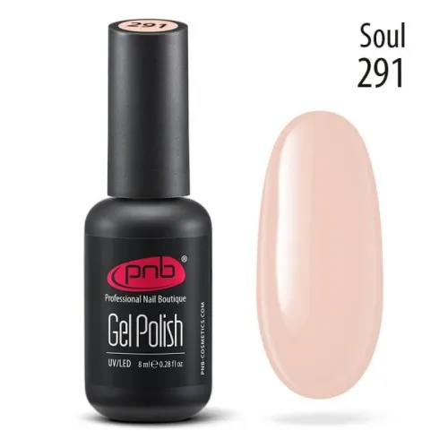 Gel nail polish PNB 291, 8 ml.
