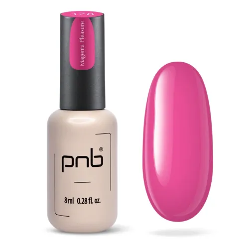 Gel nail polish PNB 378, 8 ml. 