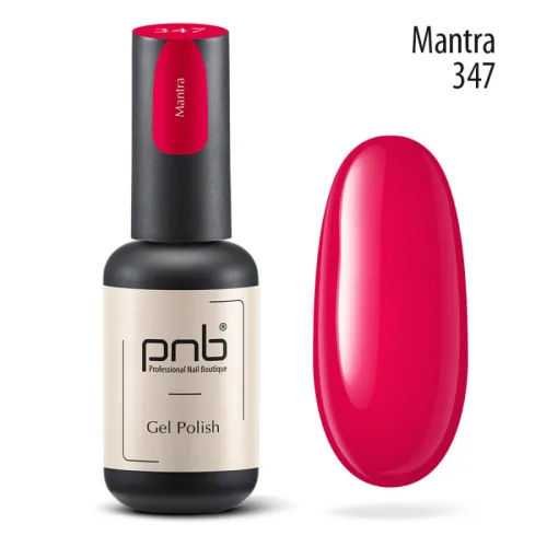 Gel nail polish PNB 347, 8 ml. 