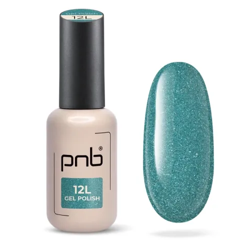Gel nail polish PNB Deep Emerald 12L (limited edition), 8 ml.