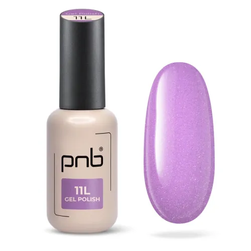 Gel nail polish PNB Frosty Pink 11L (limited edition), 8 ml.