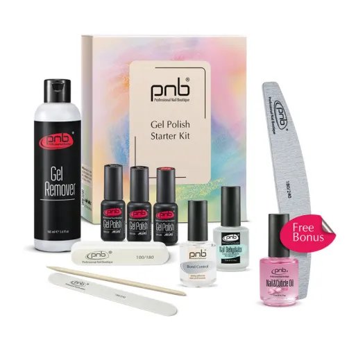 Gel Polish Starter Kit Basic PNB NEW