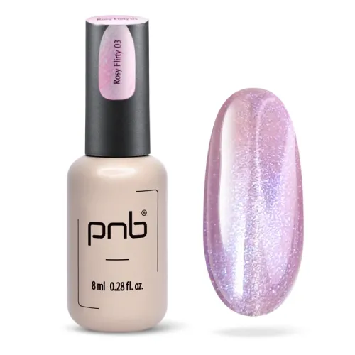 Magnetic Gel Polish Glamour Cat, 03 Rosy Flirty, 8 мл PNB