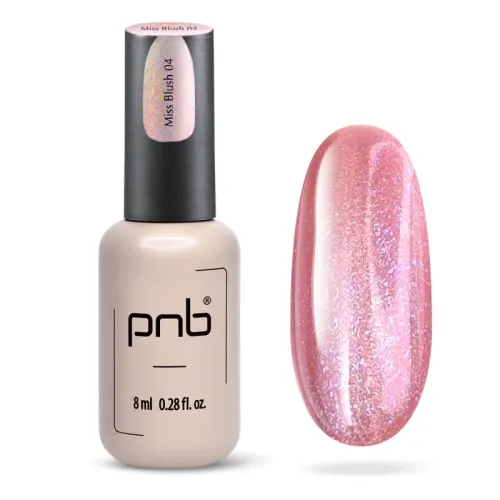 Magnetic Gel Polish Glamour Cat, 04 Miss Blush, 8мл PNB
