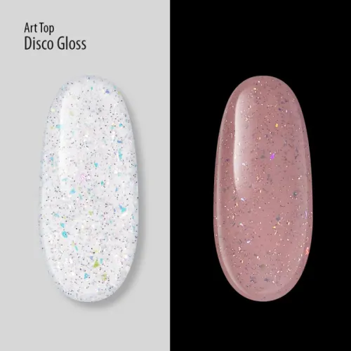 UV/LED Art Top PNB, Disco Gloss, No Wipe, 8 ml.